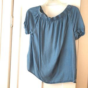 COTTON CHAMBRAY SHIRT